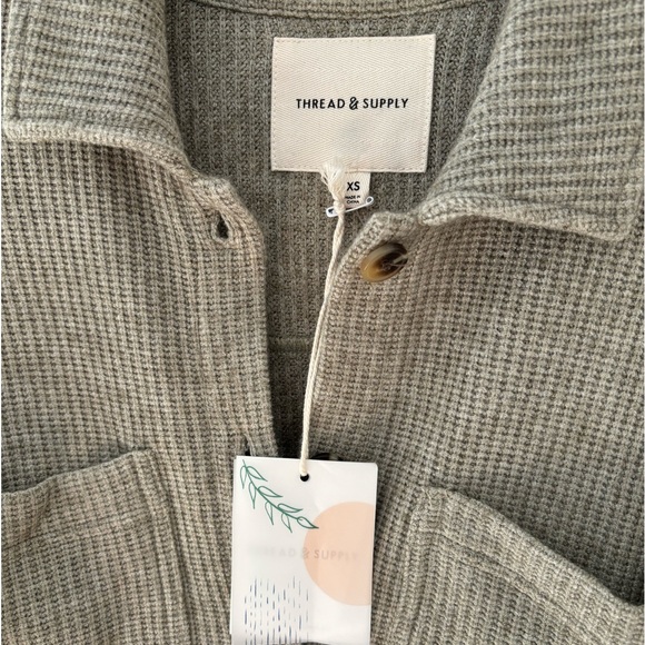 NWT Oversized Sage Green Knit Top - Picture 6 of 10